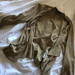 2 for 16 zara Suede Cardigan